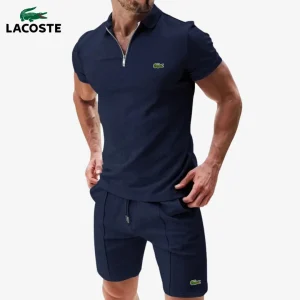 Zip-Polo & Shorts Set || Utförsäljning