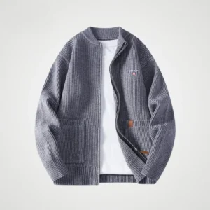 Zippad Stickad Kofta – REAPRIS