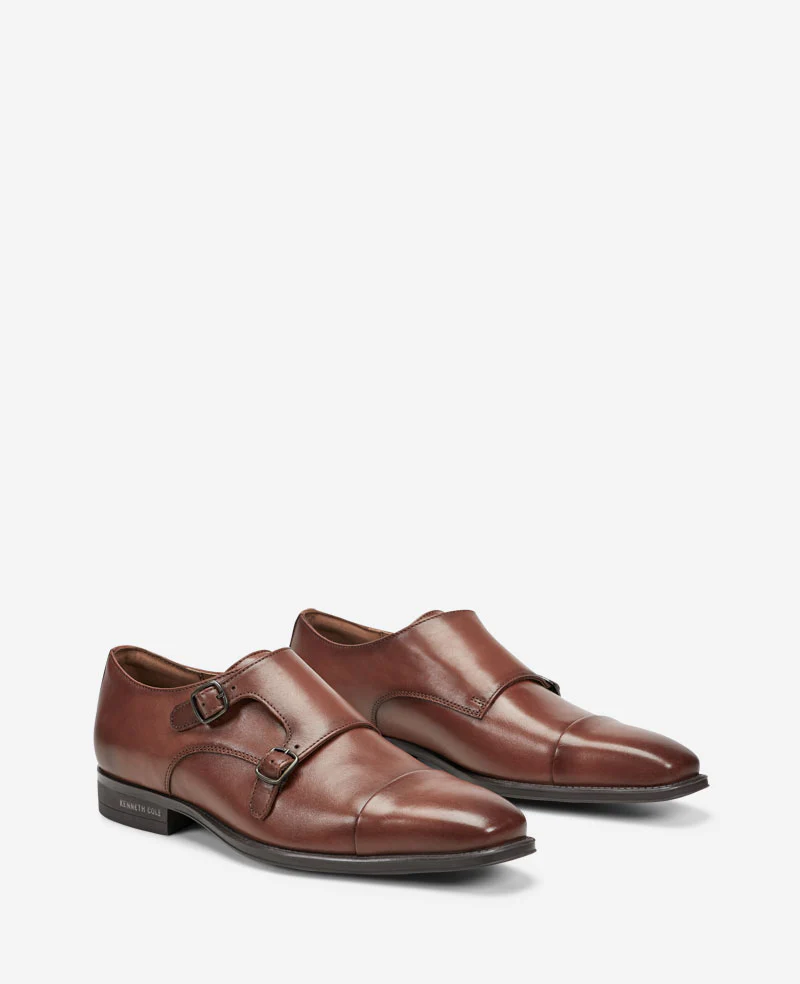 Charles Dubbel monksträp Cap Toe Oxford - Bild 3