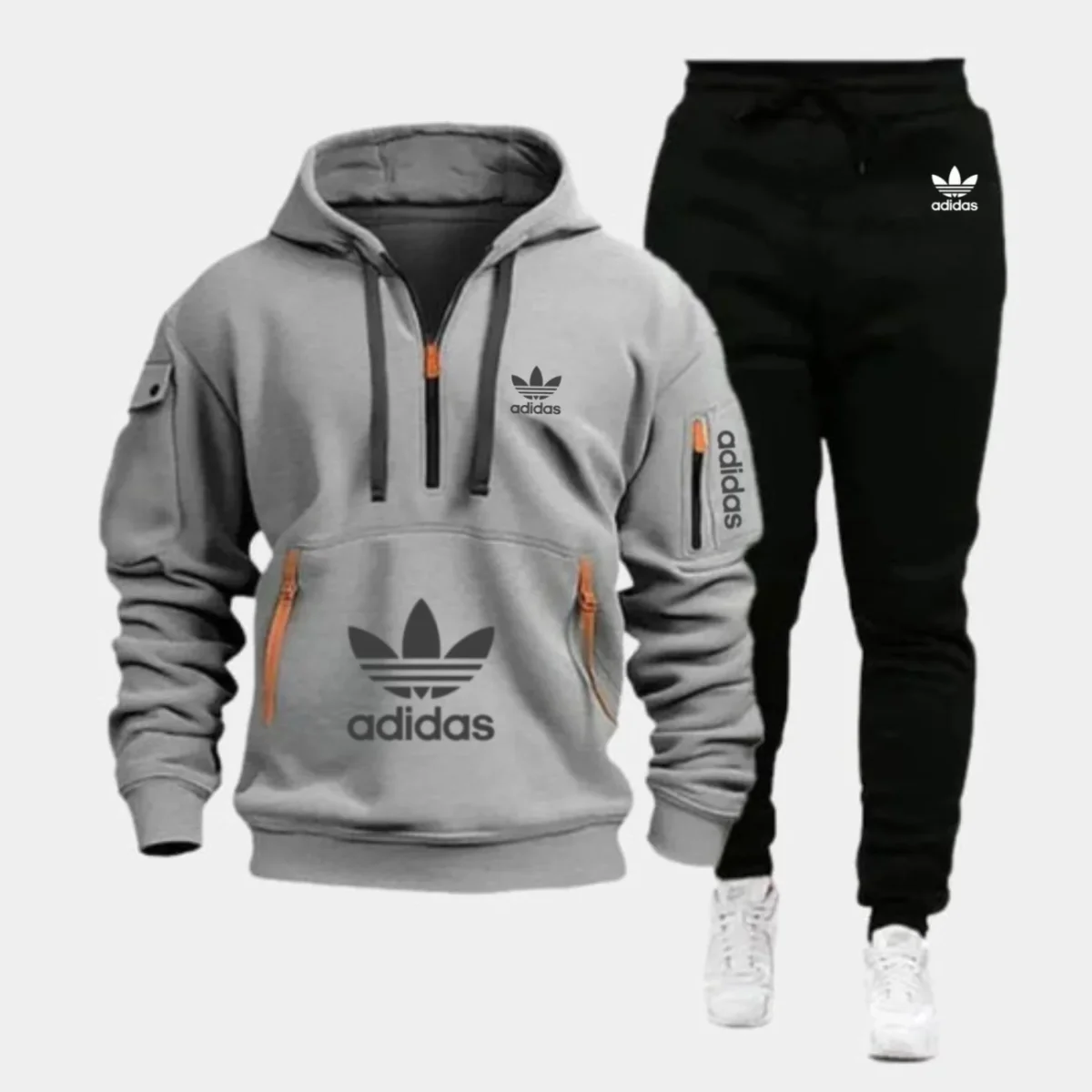 Avslappnat streetwear-set - Utförsäljningspris - Bild 4