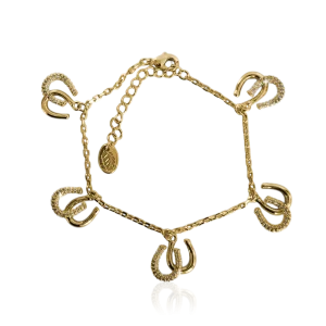 HORSESHOE SPARKLE CHARM Armband