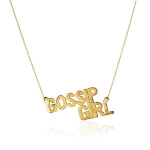 STATEMENT QUOTE Halsband - GOSSIP GIRL