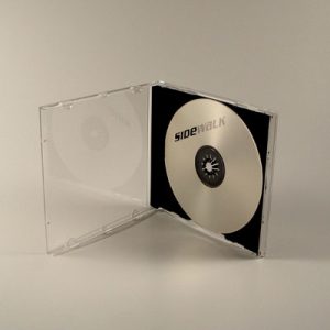 CD-fodral Jewel case svart 100-pack