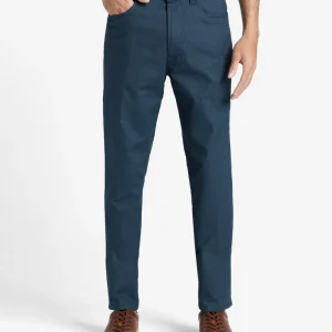 5-pocket stretchbyxa med flexibel midjeband